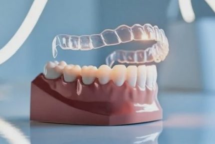 капи після брекетів